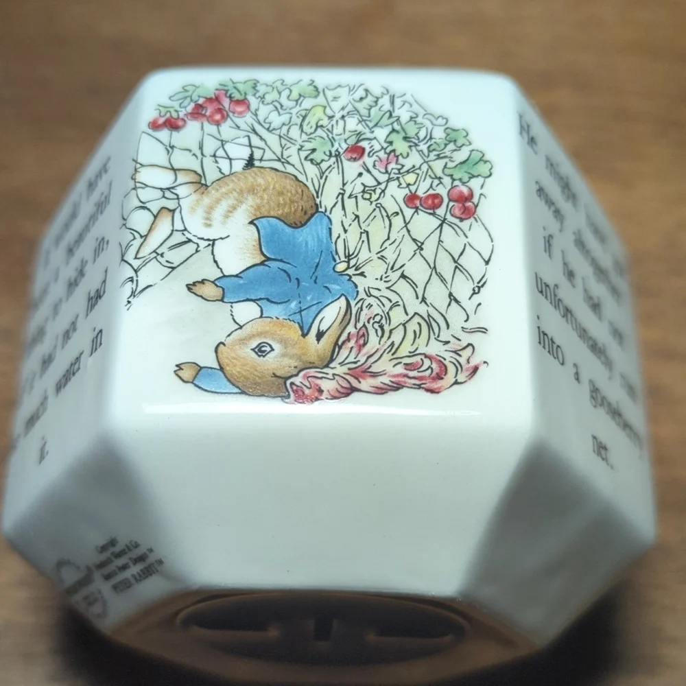 WEDGWOOD of Etruria Beatrix Potter Peter Rabbit Bank - Picture 4 of 8
